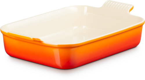 Le Creuset Rechthoekige Ovenschaal Oranje-rood 32cm 3,85l - 5
