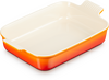 Le Creuset Rechthoekige Ovenschaal Oranje-rood 32cm 3,85l - 6