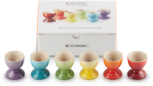 Le Creuset Regenboog Set Eierdopjes Per 6-5