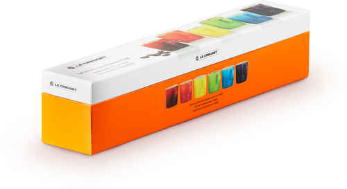 Le Creuset Regenboog Set Espressokopjes Per 6 100ml-8