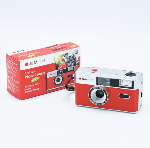Agfa Photo Reusable Photo Camera 35mm (Red) - 3
