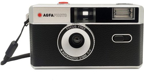 Agfa Photo Reusable Photo Camera 35mm (Black) - 1