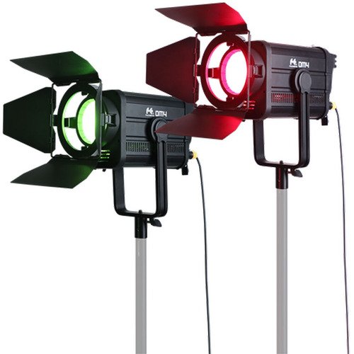 Falcon Eyes RGB LED Fresnel Spot Dimbaar DM4 400W - 2