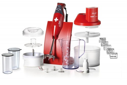 Bamix Staafmixer Superbox M250 Rood - 1