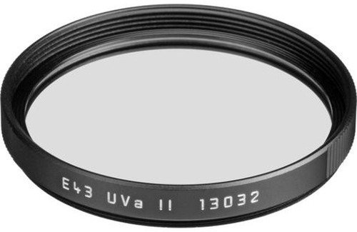 Leica Filtre UVa II, E43, Noir - 1