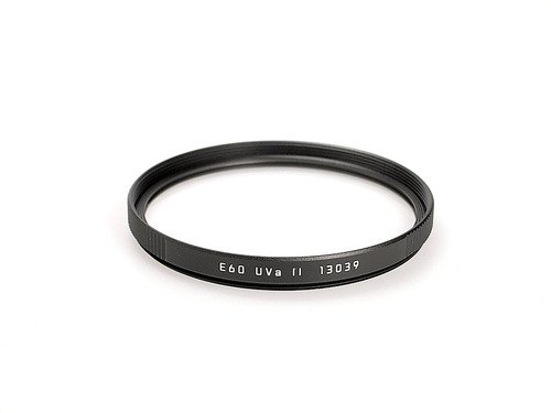 Leica Filtre UVa II, E60, Noir - 1