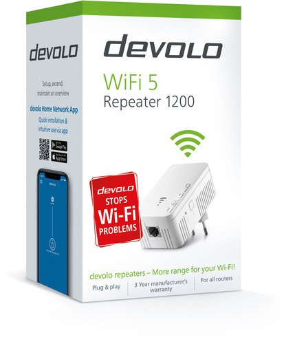 devolo WiFi 5 Repeater 1200-4