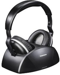 Thomson WHP3321BK Optical Input TV Wireless Headphones