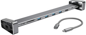 Hama USB-C Docking Station with Removable Feet, 9 Ports