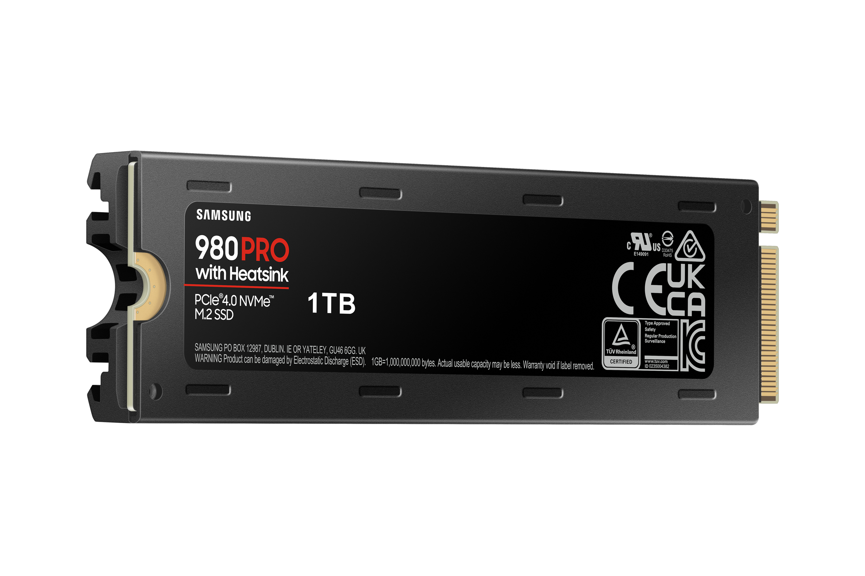 Samsung SSD 980 PRO Heatsink M.2 NVME 1TB - 6