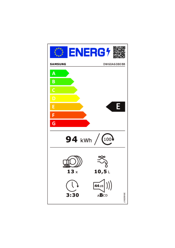 Samsung Inbouw Vaatwasser DW60A6080BB/ET - Toonzaalmodel - 8