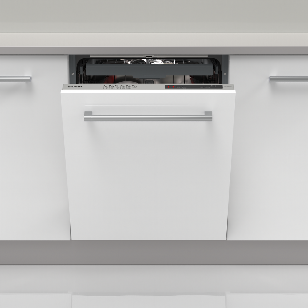 Sharp Vaatwasser Inbouw QWNI1EI45EXEU | Volledig integreerbare vaatwassers | 4974019184555