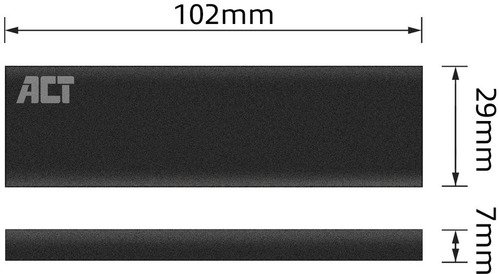 ACT USB-C To NVMe SSD Enclosure AC1605 - 5