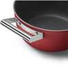 Smeg Faitout 24cm Rouge - 9