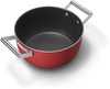 Smeg Faitout 24cm Rouge - 13