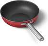 Smeg Wok 30cm Rouge - 8