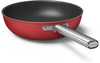 Smeg Wok 30cm Rouge - 9