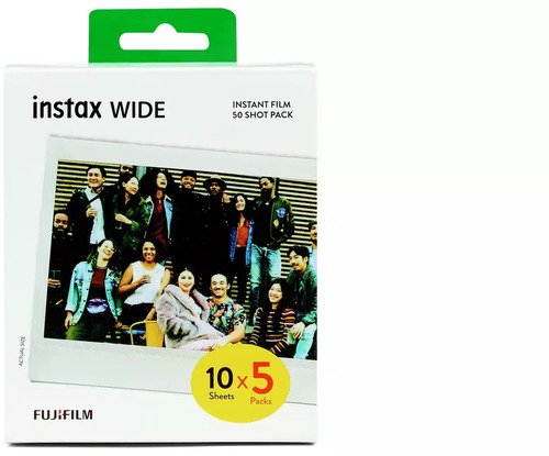 Fujifilm Instax Wide Color Film Pack 10x5-0