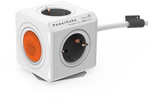 allocacoc Extended Remote incl. 1,5 m Cable grey Type F - 1