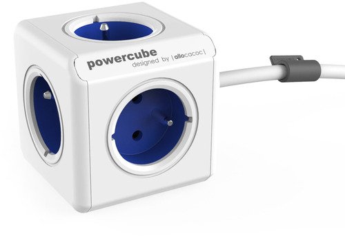 Allocacoc PowerCube Extended Blue 1,5m cable (FR)