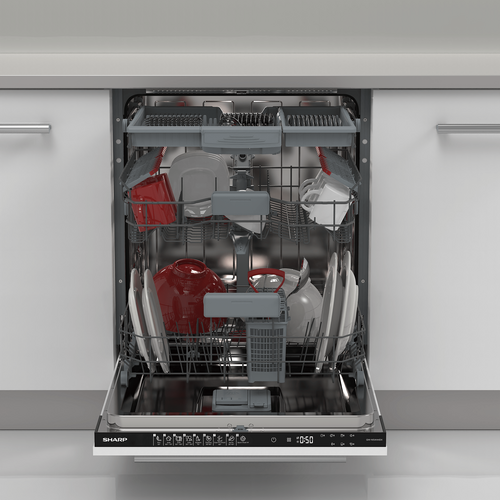 Sharp Lave-vaisselle encastrable QWNI54I44DXDE - 2