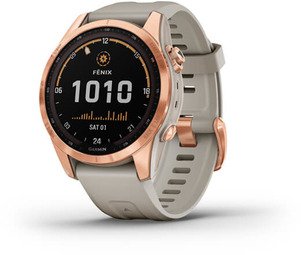 Garmin Fenix 7S Solar Rose Gold