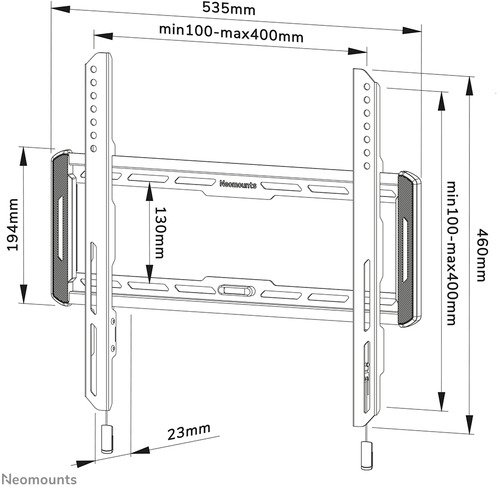 Neomounts By Newstar Wall Mount WL30-550B14 - 16