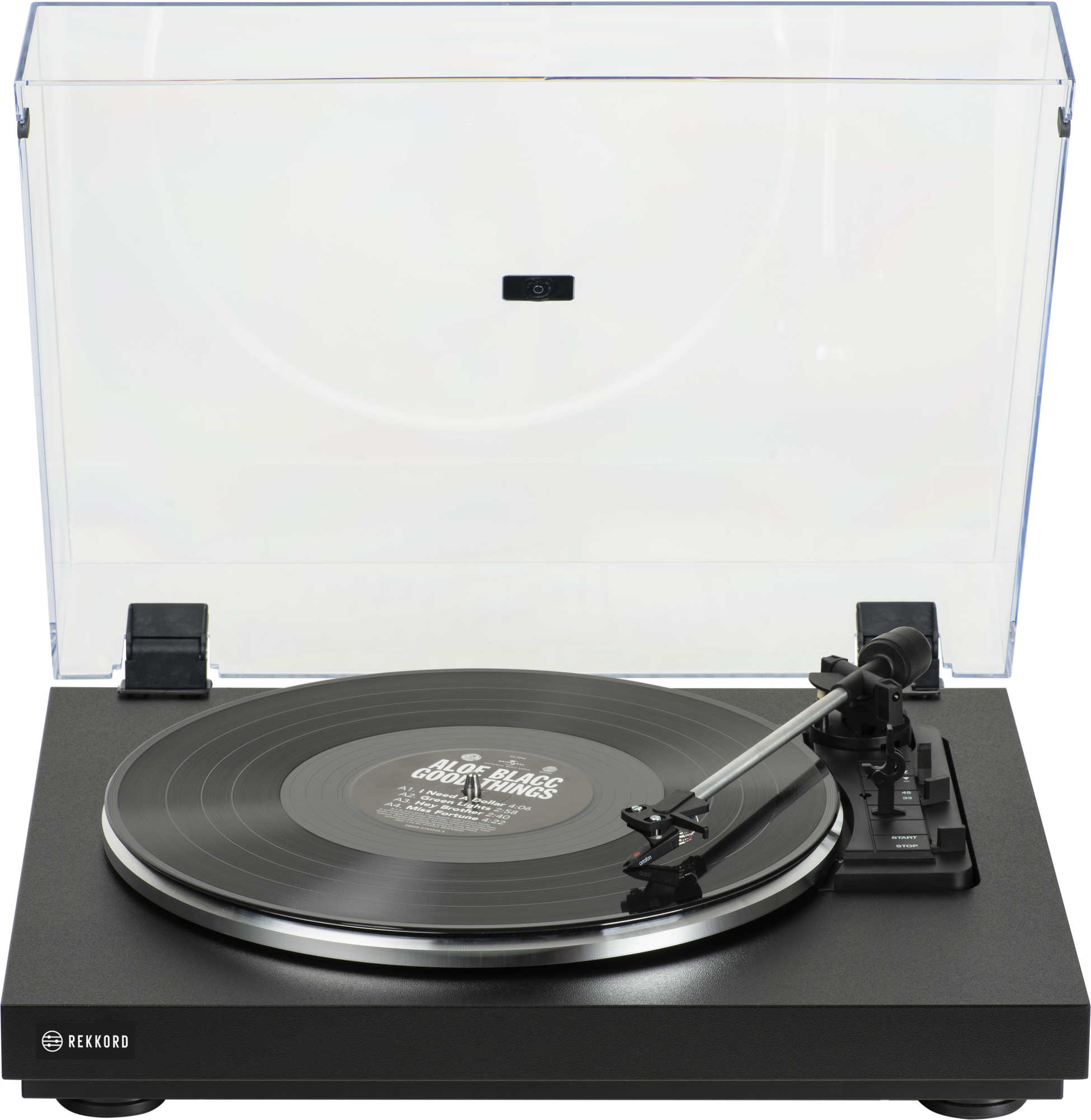 Rekkord Tourne-disque F110B-AT91 Noir - 2