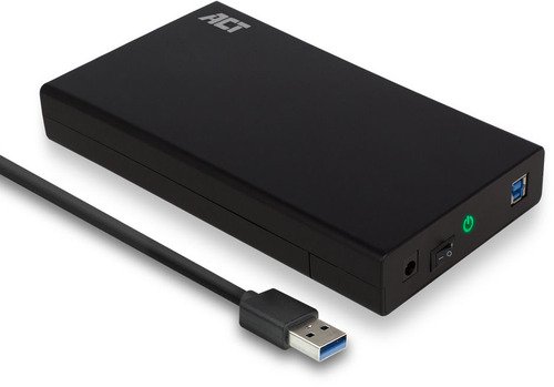 ACT AC1405 USB 3.2 Gen1 3.5i SATA Hard Disk Enclosure - 1