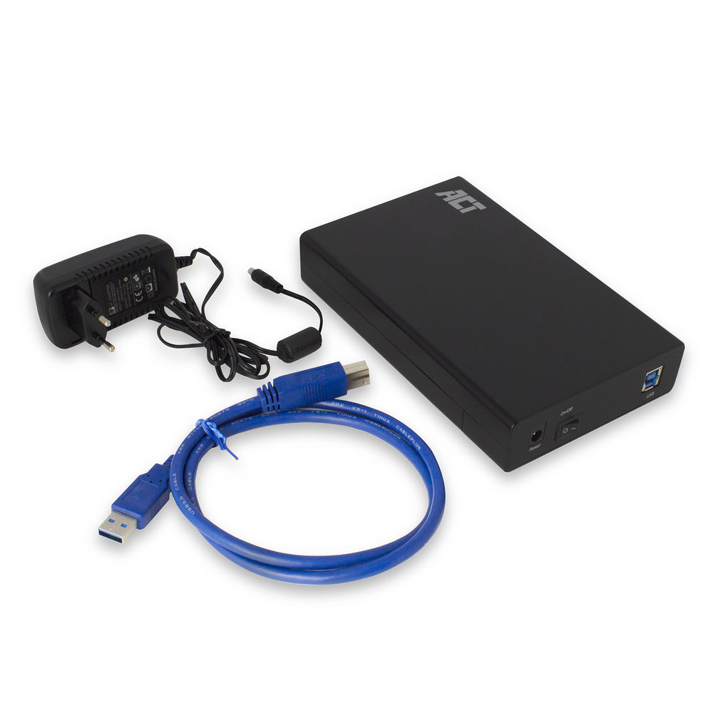 ACT AC1405 USB 3.2 Gen1 3.5i SATA Hard Disk Enclosure - 4