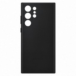 Samsung Leather Cover S22 Ultra Zwart