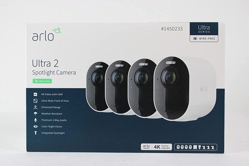 Arlo Ultra 2 Spotlight - White - 4 Pack-2