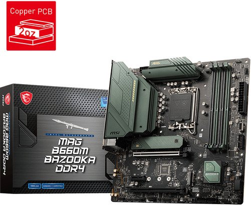 MSI MAG B660M Bazooka DDR4 - 1