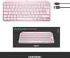 Logitech MX Keys Mini - Azerty FR - Rose - 6