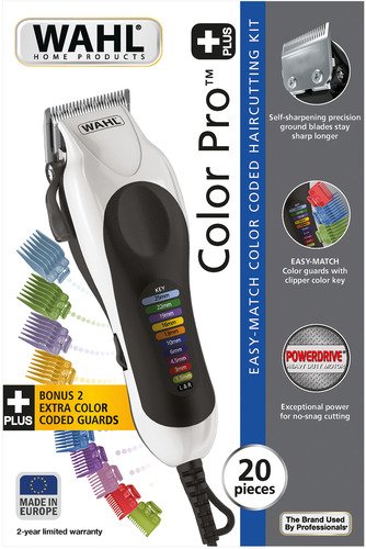 Wahl Color Pro Hair Cutting Kit (20 pcs) 201040-460 - 4