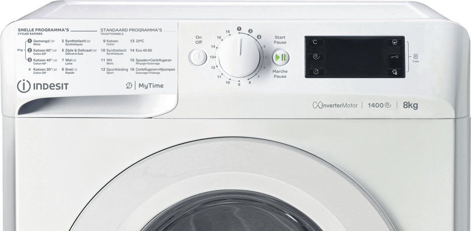 Indesit Machine à laver MTWE81484WBE - 7