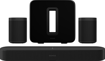 Sonos Beam (Gen 2) + One SL Duo Pack + Sub - Zwart