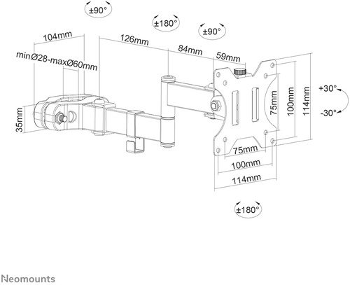 Neomounts By Newstar FL40-450BL11 - 17