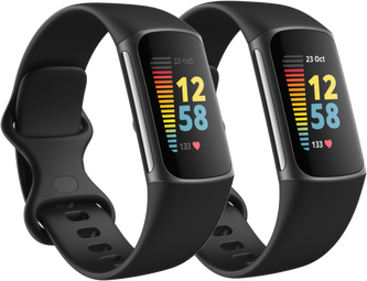 Fitbit Charge 5 Duo Pack - Zwart/Grafiet