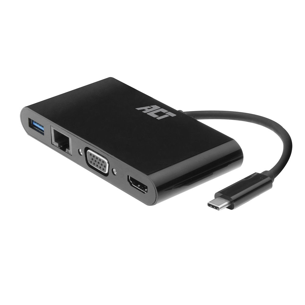 ACT USB-C 4K Multiport Dock AC7330 - 1