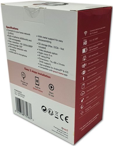 Qnect WiFi Outdoor 1080P Camera - 9