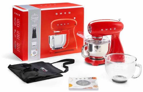 Smeg SMF03 Gourmet Edition - Rood - 2
