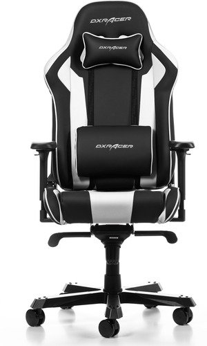 DXRacer King Gaming Chair - Black/White - 1