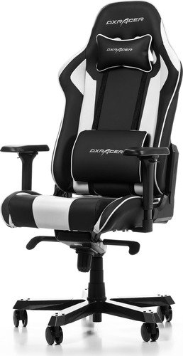 DXRacer King Gaming Chair - Black/White - 2