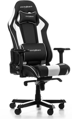 DXRacer King Gaming Chair - Black/White - 12
