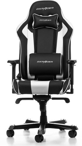 DXRacer King Gaming Chair - Black/White - 13