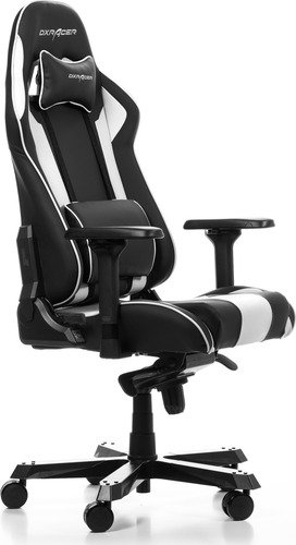 DXRacer King Gaming Chair - Black/White - 23