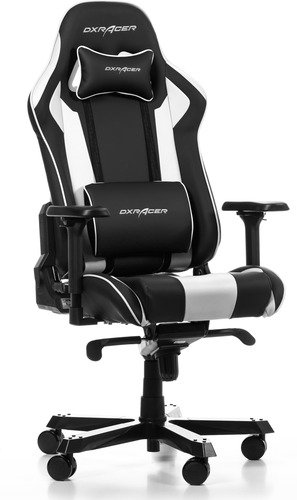 DXRacer King Gaming Chair - Black/White - 24