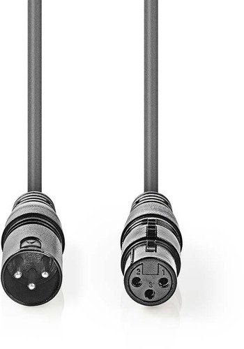 Nedis Balanced Audio Cable | XLR 3-PINS Male | XLR - 2