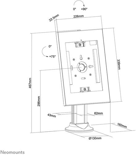 NeoMounts by NewStar DS15-640WH1 - 11